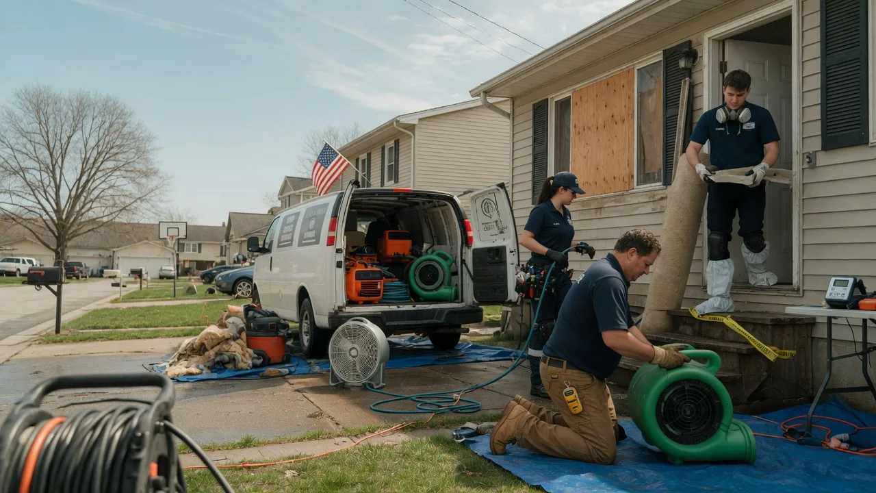 Water Damage Restoration in Upper Black Eddy, PA near me
